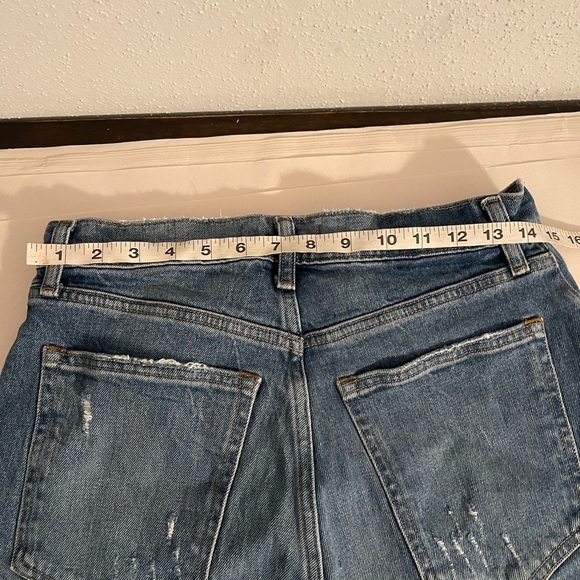 Abercrombie & Fitch 90s Straight Ultra High Rise Classic Blue Denim Jeans XS - Picture 8 of 9